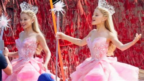 ariana grande leak|raw footage of ariana grande’s glinda : r/Broadway